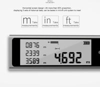 Laser Distance Meter, Bluetooth Connectivity, Handheld Design