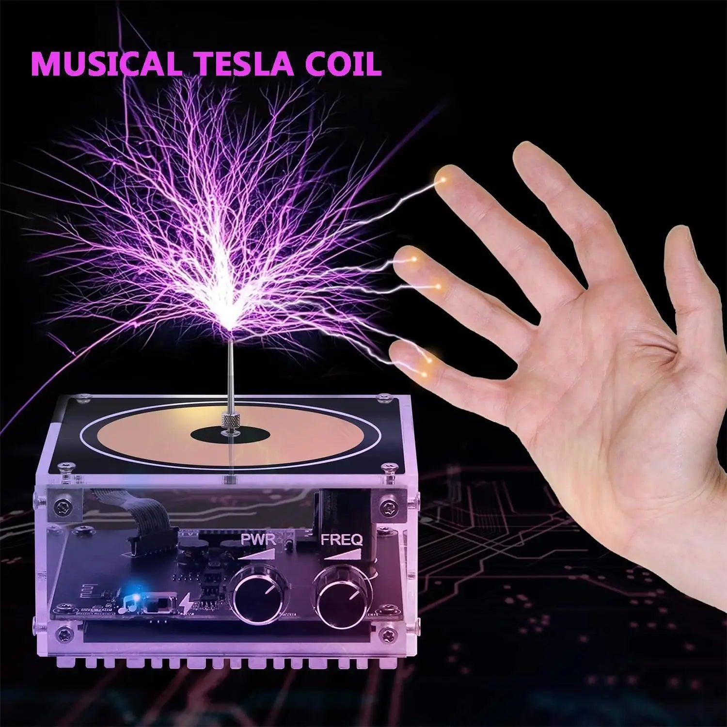 Tesla Coil Speaker, Wireless Transmission, Science and Education