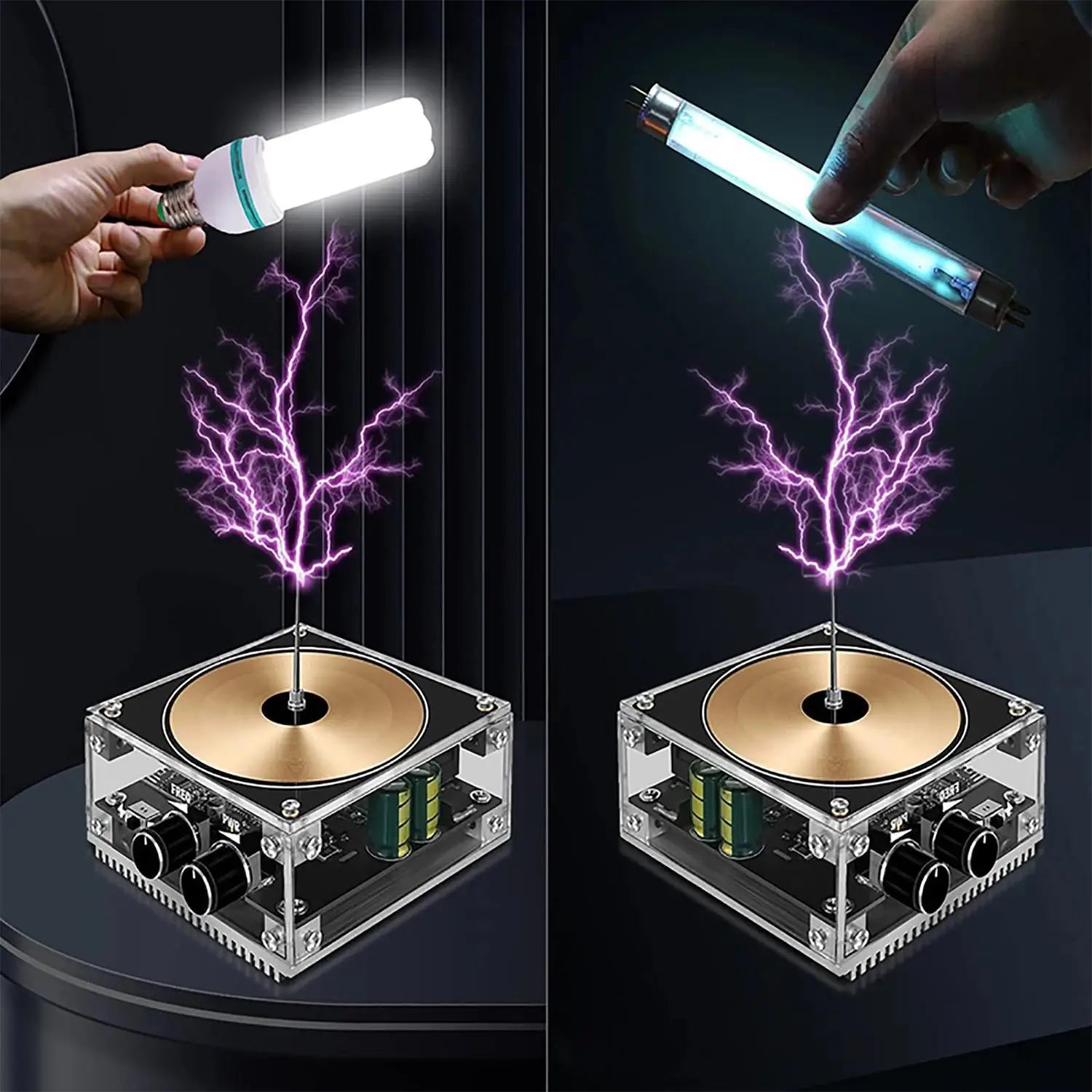 Tesla Coil Speaker, Wireless Transmission, Science and Education