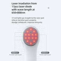 Lasertherapie-apparaat op laag niveau, Roodlichttherapie, Pijnverlichting