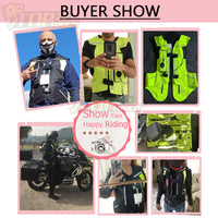 Motorcykel Airbag Vest, Airbag System, CE-beskytter