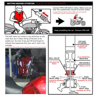 Motorcykel Airbagväst, Airbagsystem, CE-skyddare