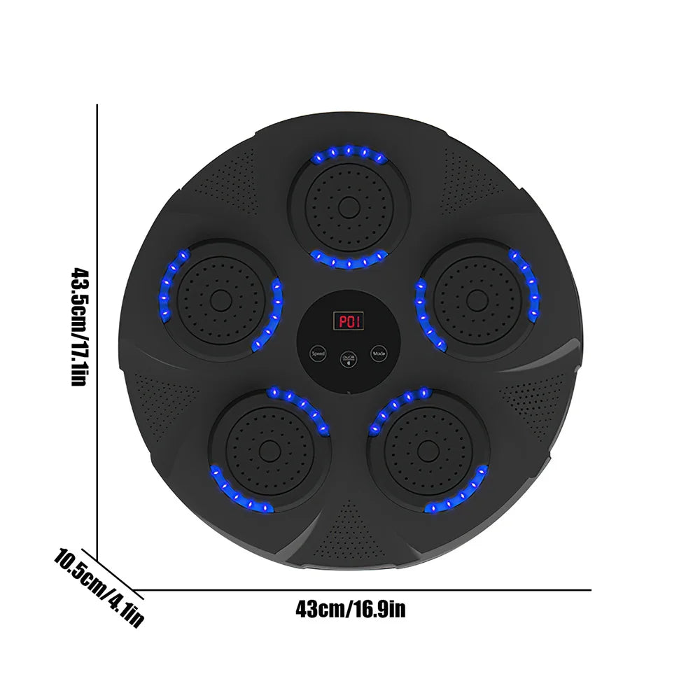 Smart Boxing Trainer, Wall Mounted Design, Bluetooth Connectivity