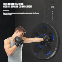 Smart Boxing Trainer, Wall Mounted Design, Bluetooth Connectivity