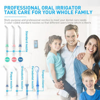 Oral Irrigator, 1000ml Water Tank, Adjustable Water Pressure