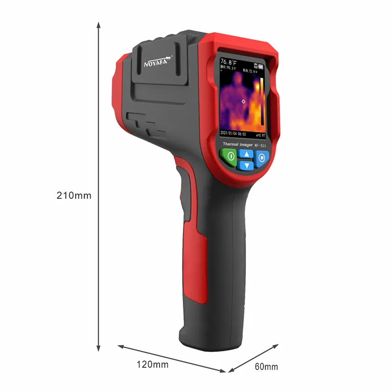 Handheld Infrared Thermal Imager, 340x240 Resolution Imaging, 1024 Pixel Sensor