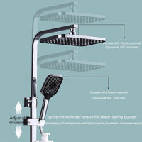 Brusearmatur, messing, digitalt display