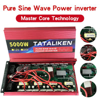 Power Inverter, Pure Sine Wave, Korean Plug, 3000W-6000W, DC 12V/24V to AC 220V/230V