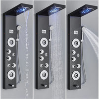LED Shower Faucet, Waterfall Rain Shower, Spa Massage Sprayer