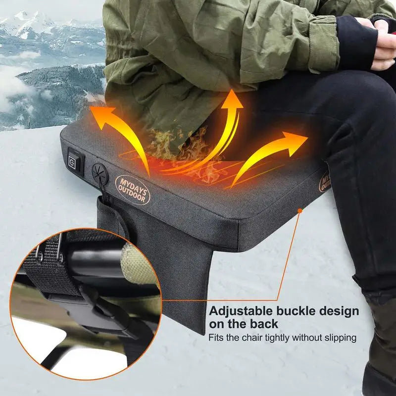 Heated Seats Cushion, USB Rechargeable, Non-slip