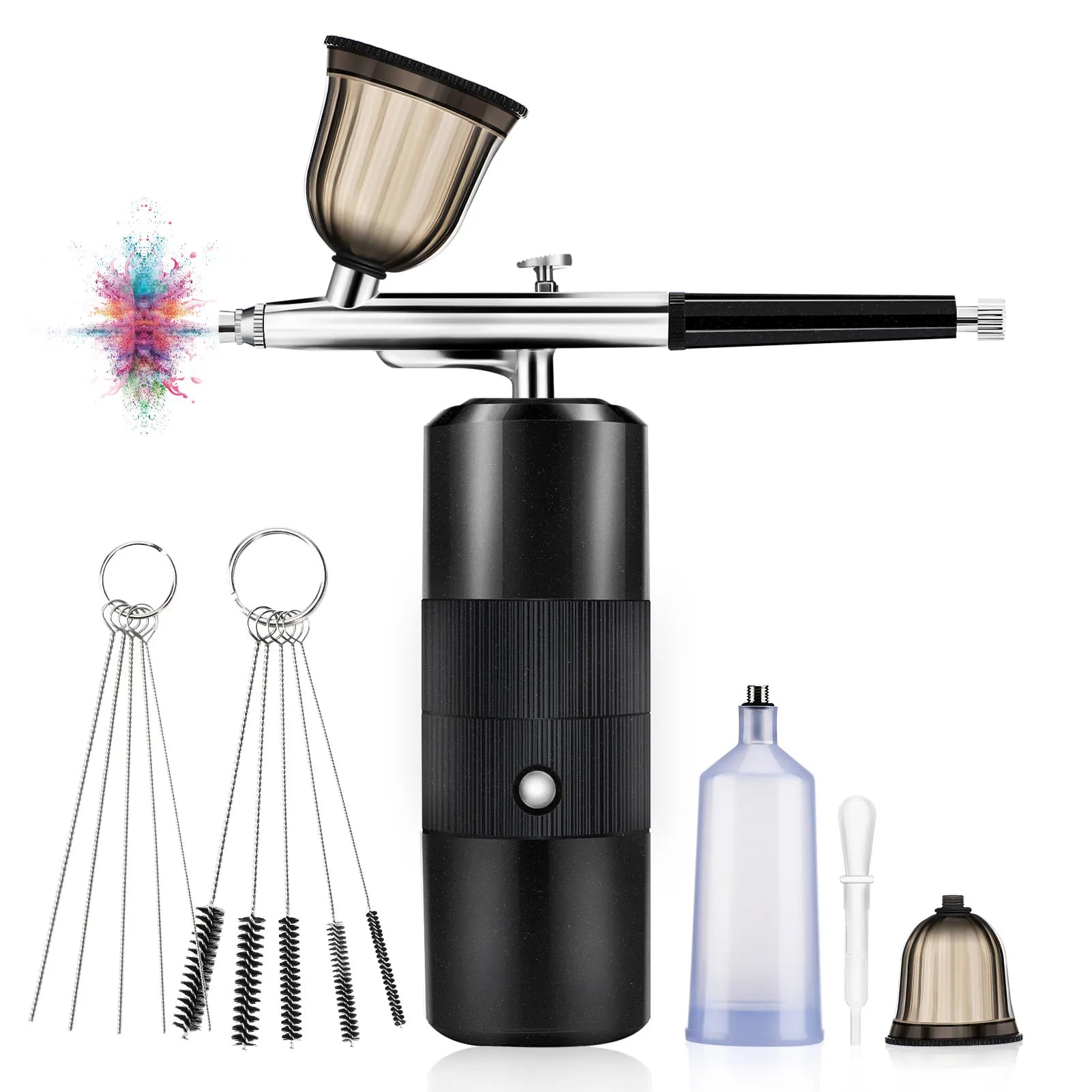 "Airbrush Set, USB-laddningsbar, Nano Dimma Sprayer"