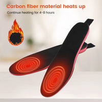 Heated Insoles, 2100mAh Battery, Remote Control
