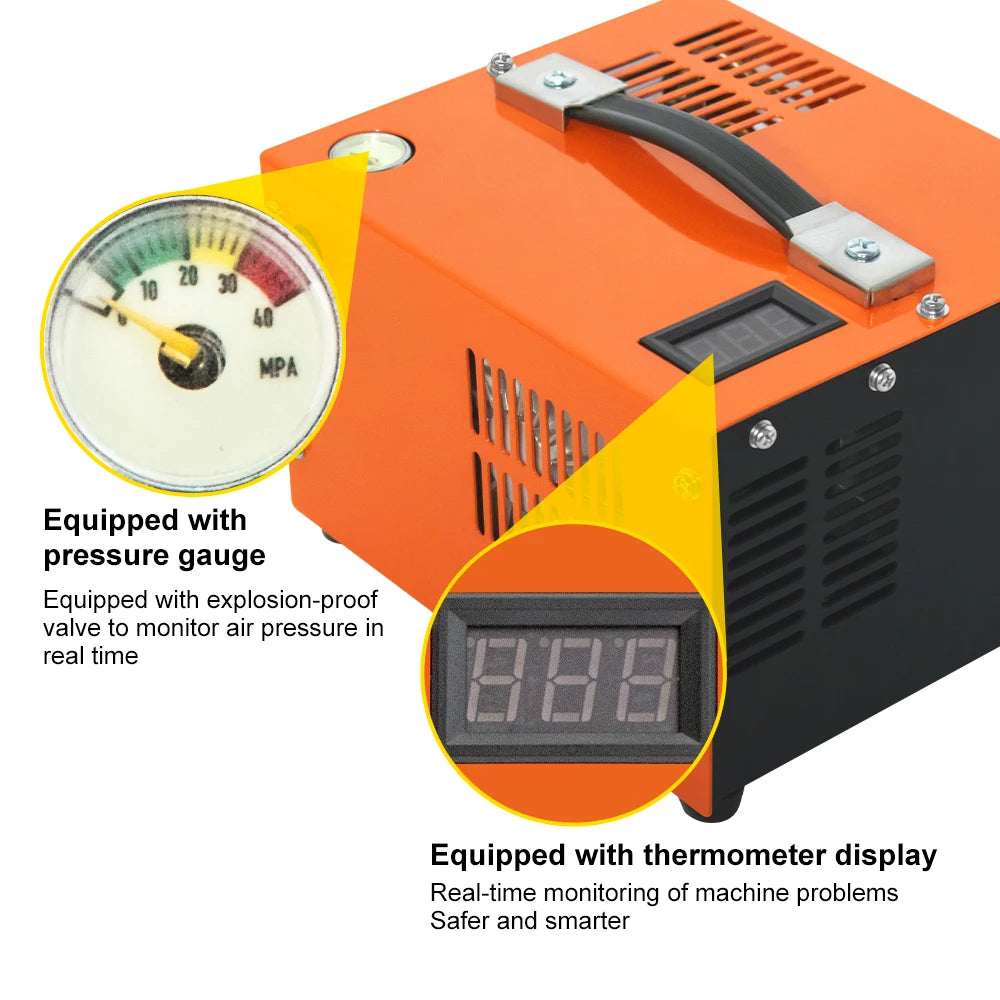 Air Compressor, 4500psi, Pneumatic Diving Pump