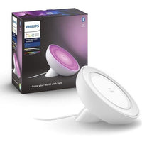 Philips Hue White & Color Ambiance, Bloom lamp, 4th generation - White, Bluetooth, works with Alexa, Google, Homekit