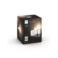 Philips Hue White - Connected LED Bulb Starter Kit - 9.5W - E27 - Pack of 2