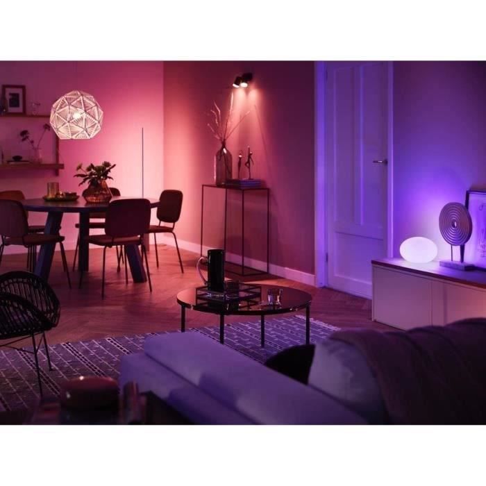 Philips Hue White & Color Ambiance, E27 Connected LED bulb, Equivalent 75W, 1100 Lumen, Bluetooth compatible, Pack of 2