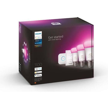 PHILIPS Hue White & Color Ambiance - E27 x3 Starter Kit and Hue Remote