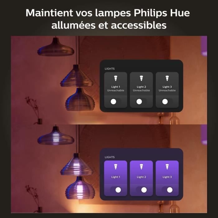 Philips Hue Wall switch module, 2, white pack works with Alexa, Google Assistant and Apple Homekit