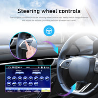 Car Radio GPS Navigation, Retractable Screen, Multimedia Player