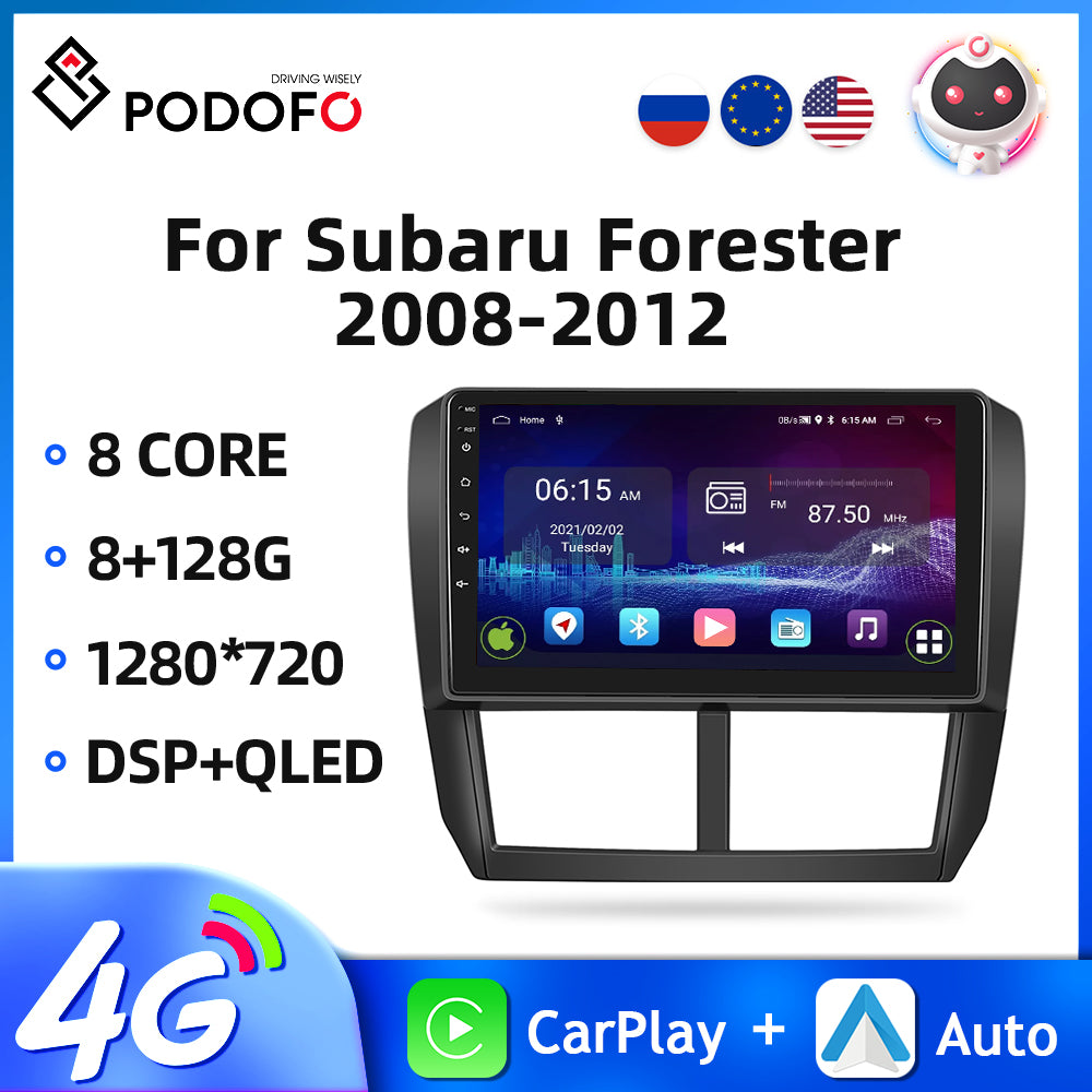 Auto Radio Android Multimedia Speler, GPS, WIFI