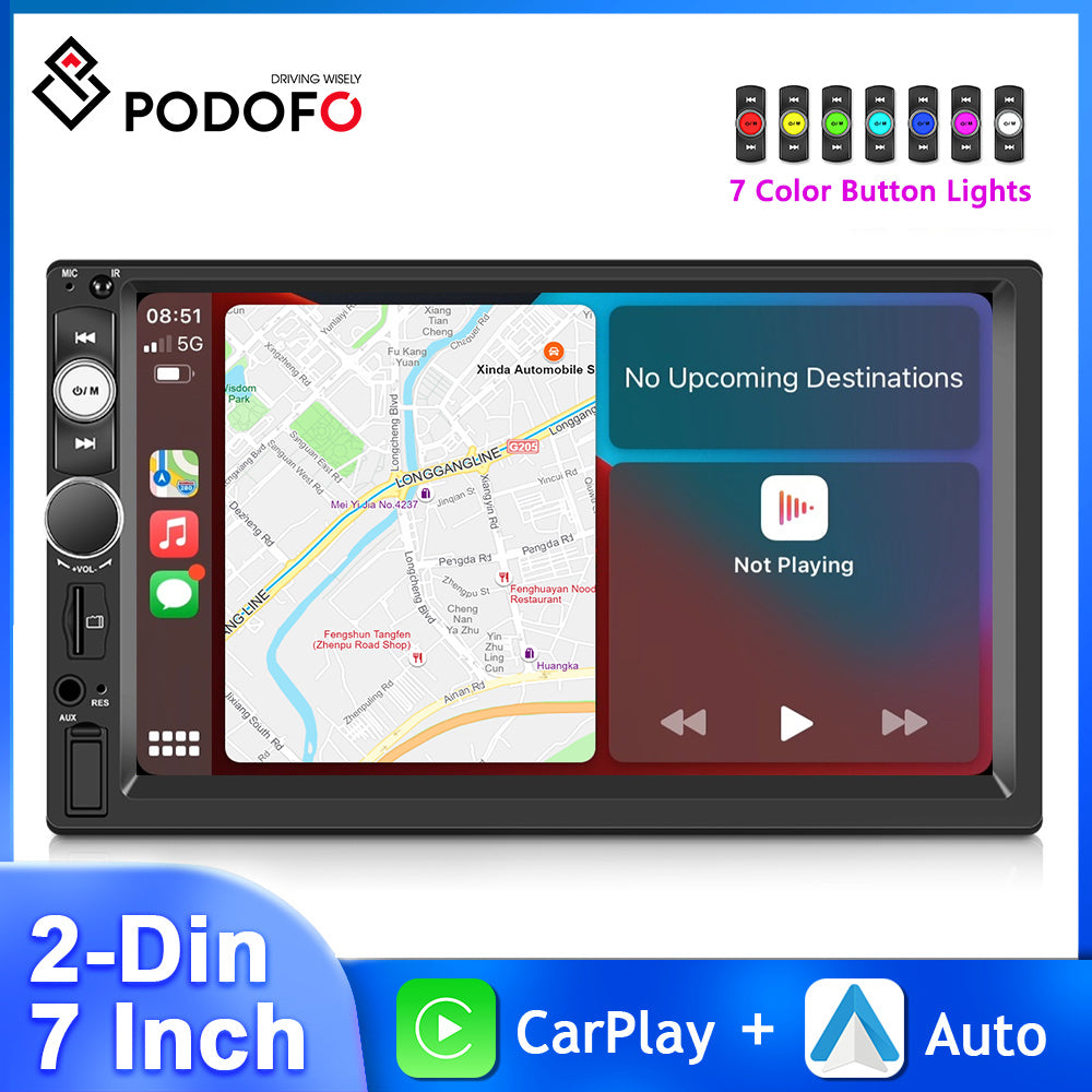 Bilradio MP5-afspiller, Carplay-kompatibilitet, Stemmebetjening