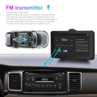 7-Zoll-Autoradio-MP5-Player mit Carplay, Android Auto, Bluetooth – Navigation und Sprachsteuerung