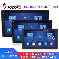 Radio auto Android 7/9/10,1 2Din - Player video multimedia 8G 128G