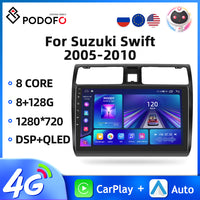 Android 10 Autoradio voor Suzuki Swift 2005-2010 - Multimedia Videospeler, GPS, 4G WIFI & Carplay