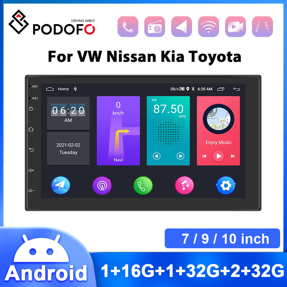 Receptor stereo auto, Android 11, GPS