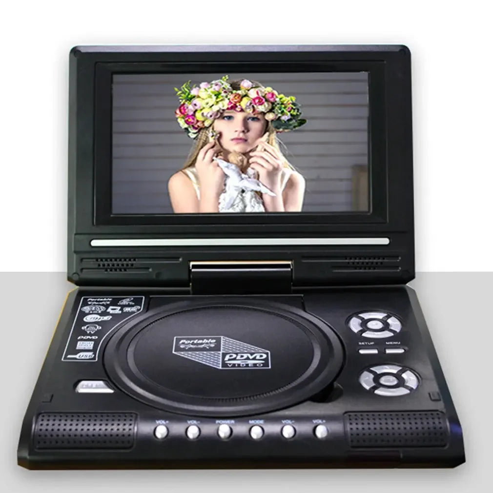 Tragbarer DVD-Player, 78 Zoll Breitbildschirm, USB/SD-Karten-Unterstützung