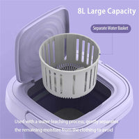 Portable Washing Machine, Foldable Design, Spin Dryer