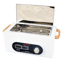 Cutie pentru sterilizarea unghiilor, portabilă, cu temperatură ridicată prin uscare termică.