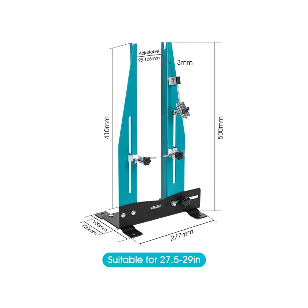 Fahrrad-Radzentrierständer, professionelle Qualität, passend für 16-29 Zoll Räder.