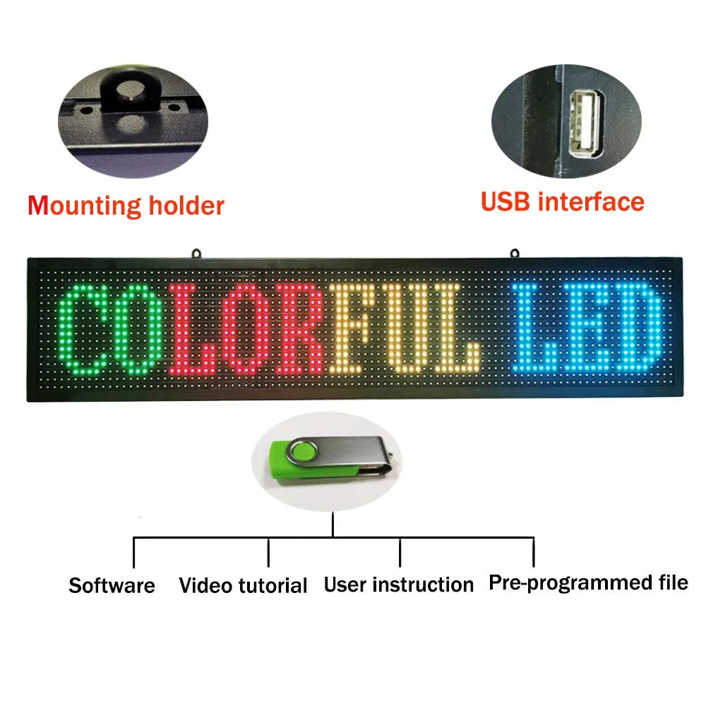 LED-skyltdisplay, hög upplösning, ny SMD-teknologi