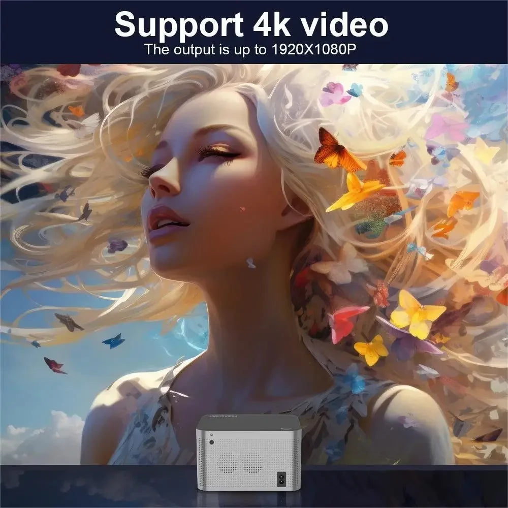 Projector, Android 11, 4K Resolution, Wifi6