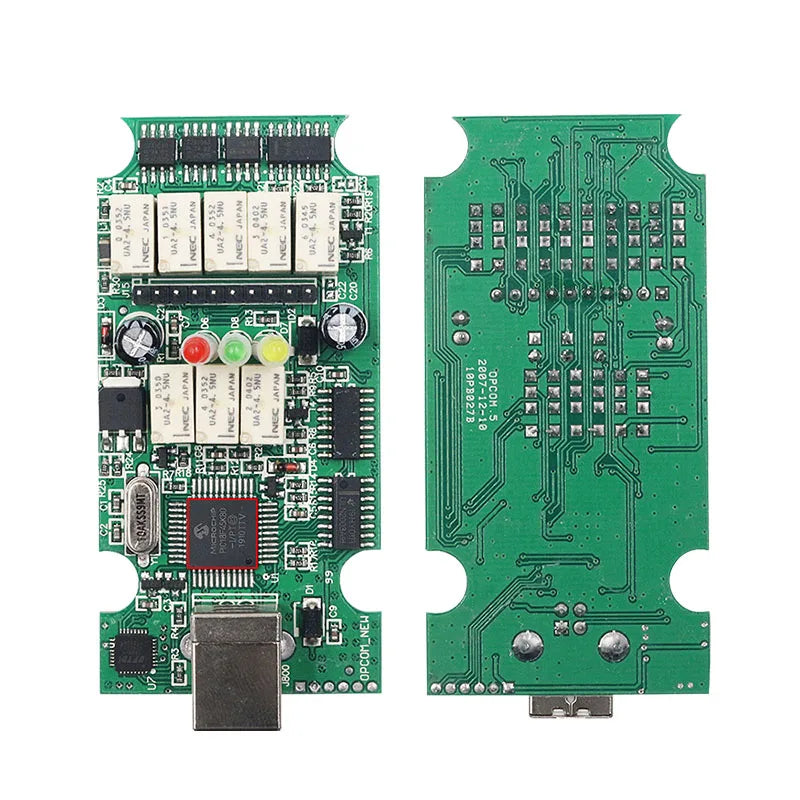 Opcom Diagnostisk Scanner, PIC18F458 Chip, Firmware Opdatering