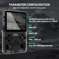 Handheld Game Console, Linux System, Portable Pocket Video Player