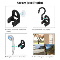 Portable Camping Shower, Rechargeable, 37V Pump