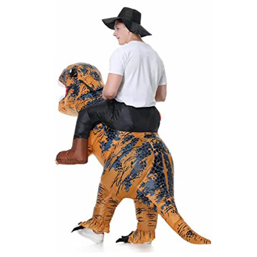 Inflatable Dinosaur Costume, Halloween Party Cosplay, Women Men