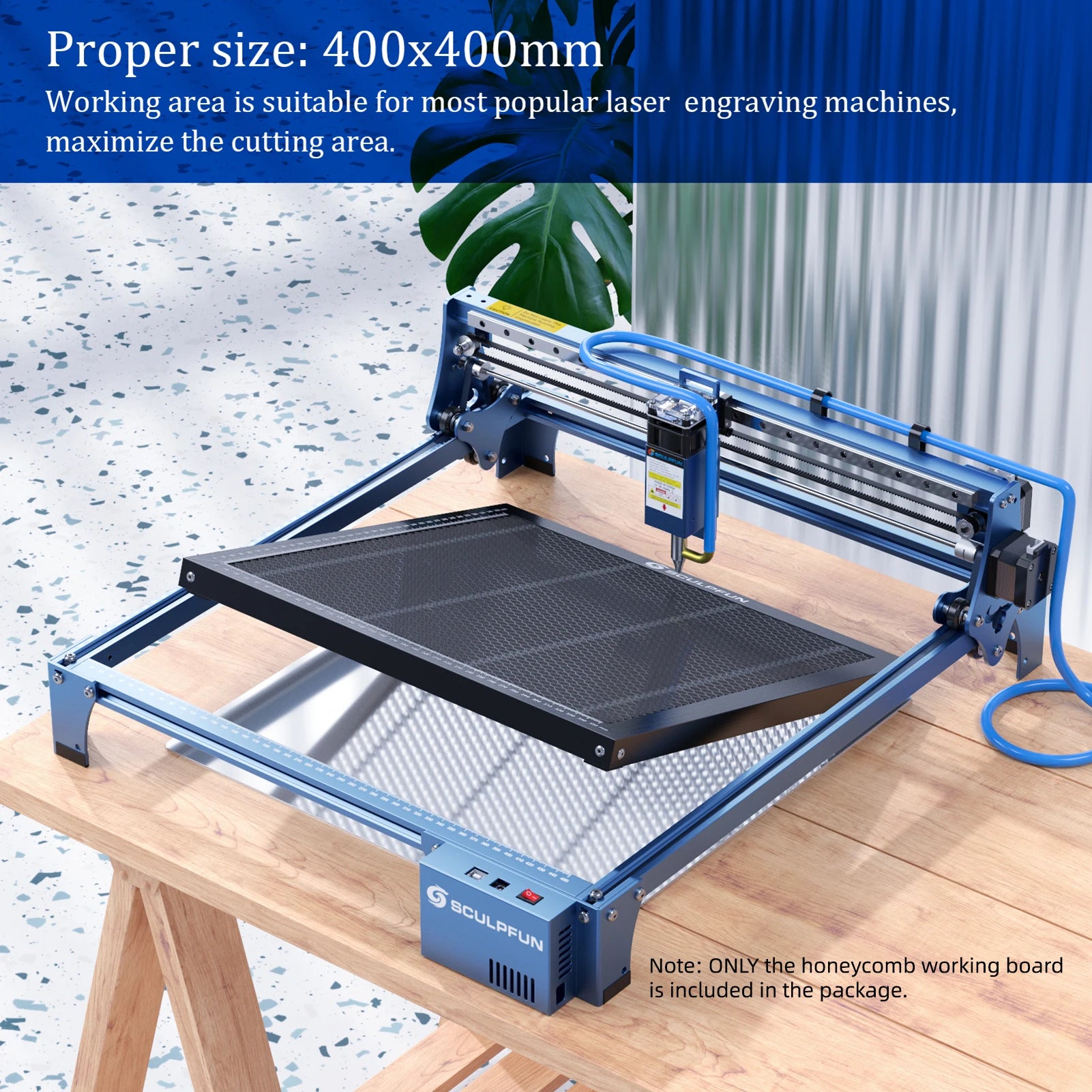 Laser Cutting Honeycomb Working Table, Steel Panel Platform, CO2 Diode Laser Engraver