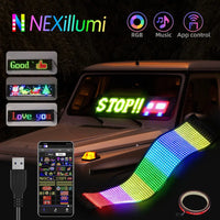 LED-skilt, Bluetooth-app-styring, programmerbar display