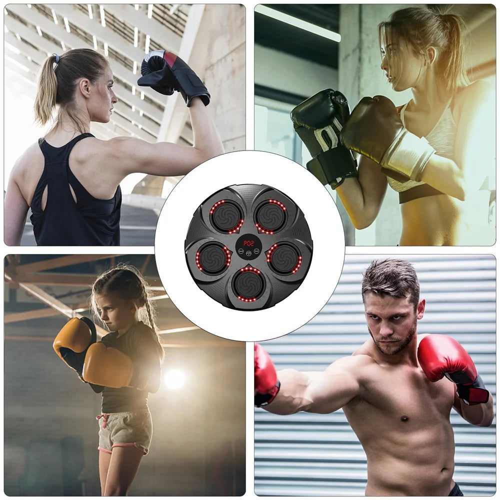 Boxtrainer, Bluetooth-Verbindung, wandmontiertes Design