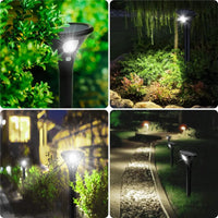 Solar-Spotlights, Bewegungssensor, helle LED-Lichter