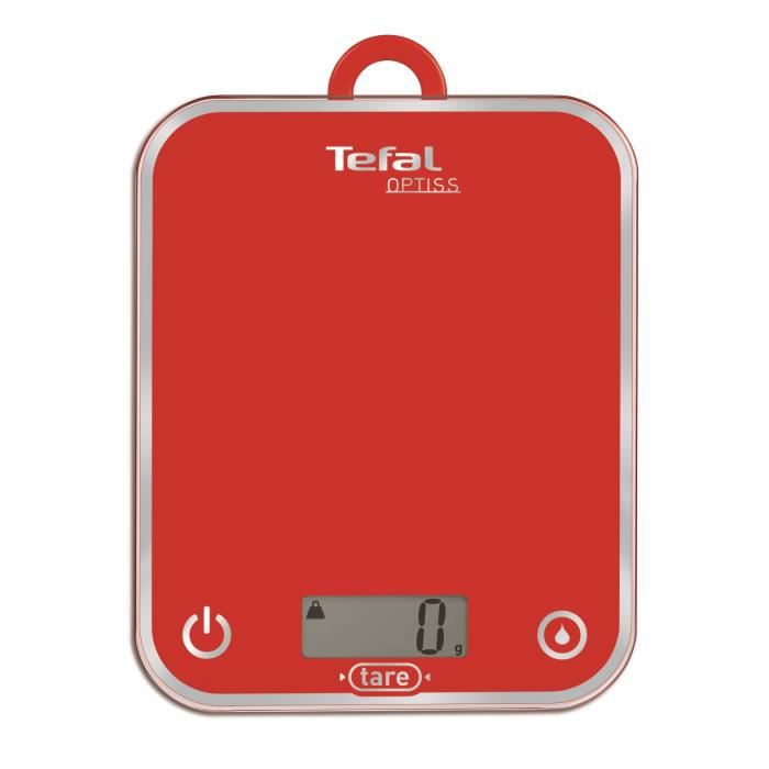 TEFAL Optiss Kitchen Scale - BC5003V1 - Raspberry