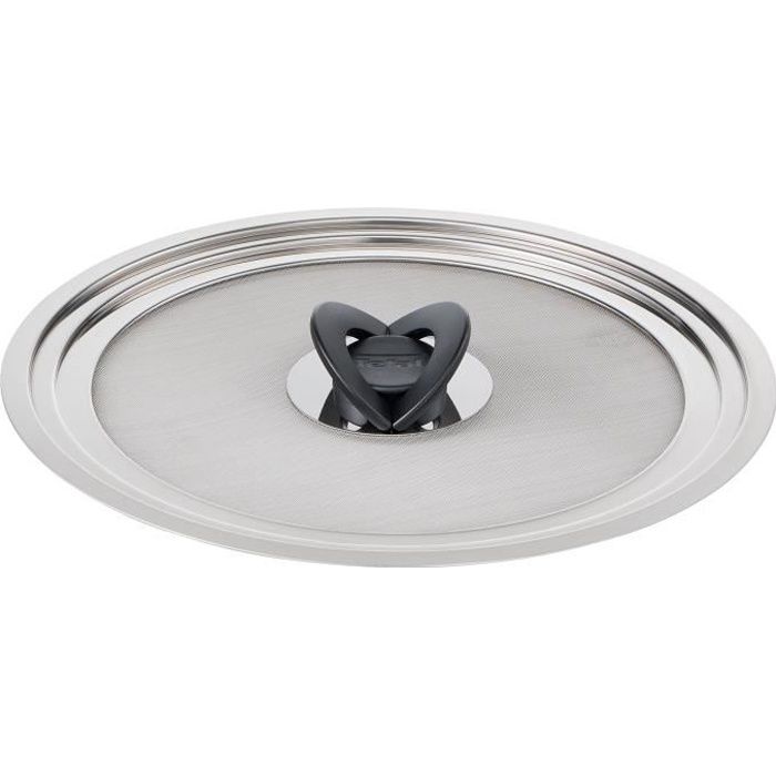 TEFAL Ingenio anti-projection cover - stainless steel - 24/30 cm