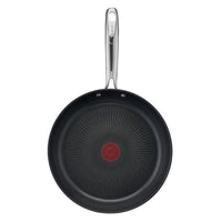 Tefal G732S255 Lot of 2 24/28 cm stoves, induction, stainless steel exterior reverse, non -stick interior, Duetto, Duetto