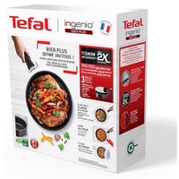 Tefal Ingenio L1509002 Set of 3 rooms, Sauteuse 24 cm + cover + handle, no induction, non -stick, made in France