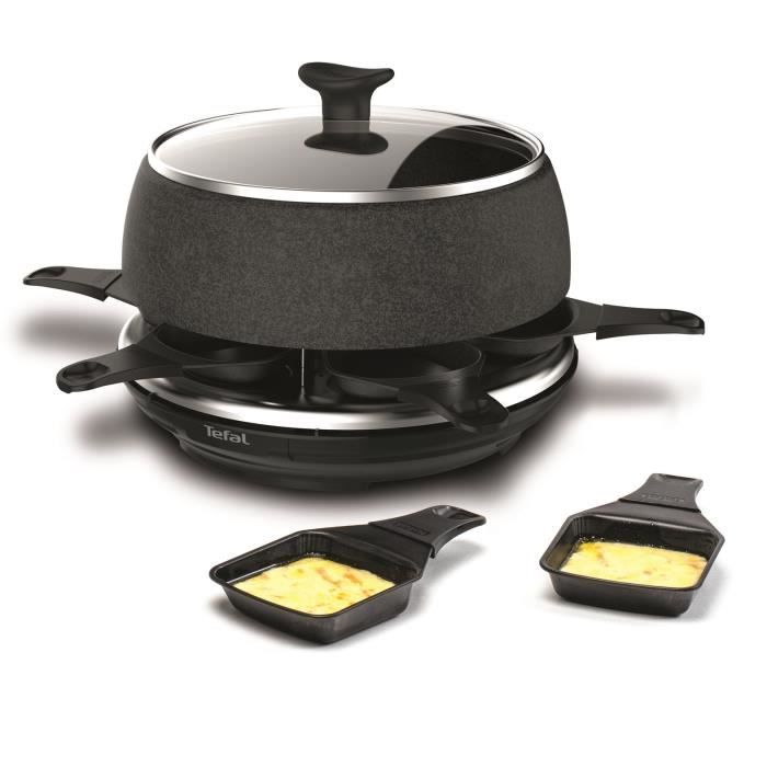 TEFAL RE12C812 Raclette Cheese N'Co - 6 people - Black