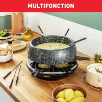 TEFAL RE12C812 Raclette Cheese N'Co - 6 people - Black