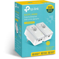 TP-Link - TL-PA4025P - AV600 PLUG KIT with integrated plug (TL-PA4015P + TL-PA4025P)